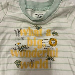 Carter's Lion and palm tree set